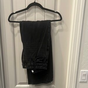 Black Flare Wide Leg Jeans